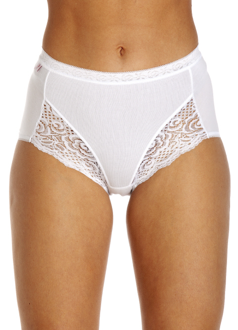 La Marquise Pack of 3 Lace Maxi Brief